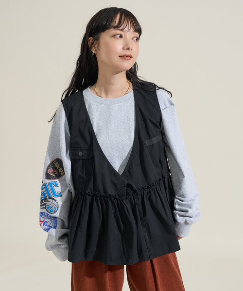 FREAK'S STORE（フリークスストア） ベスト ジレ カシュクール