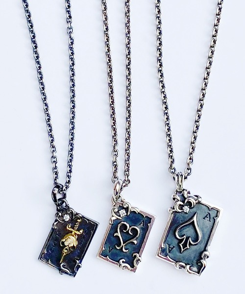 Bizarre（ビザール） ネックレス トランプジョーカーシルバー