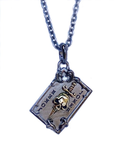 Bizarre（ビザール） ネックレス トランプジョーカーシルバー