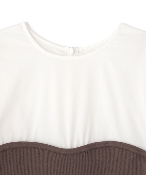 ETRE TOKYO（エトレトウキョウ） ブラウス シャツ ニットビスチェ