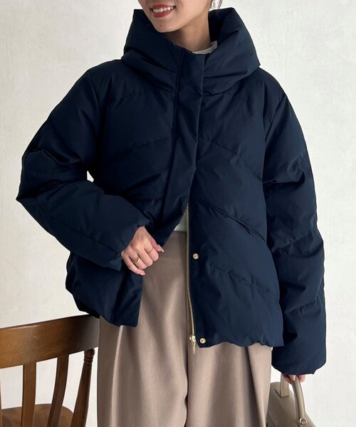 Chez toi（シェトワ） ダウンコート ダウンジャケット ボリューム