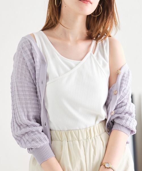 acro（アクロ） キャミソール アシンメトリーキャミソール/AC3420