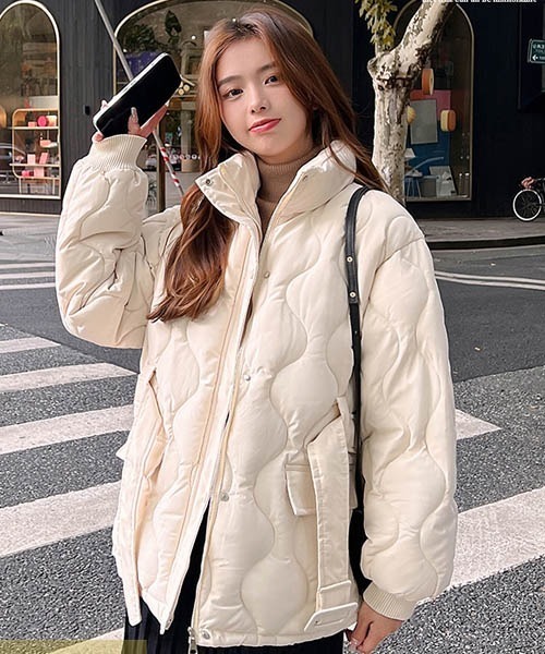 gossip!ロサンゼルス ダウンコート ダウンジャケット キルティング