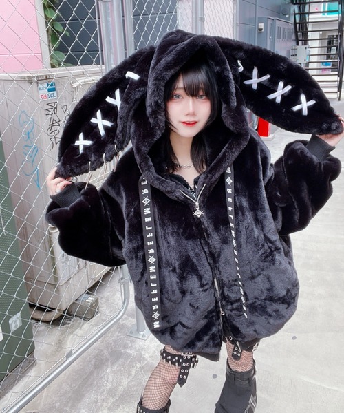 REFLEM（レフレム） ブルゾン アウター 「REFLEM/レフレム」うさ耳BIG
