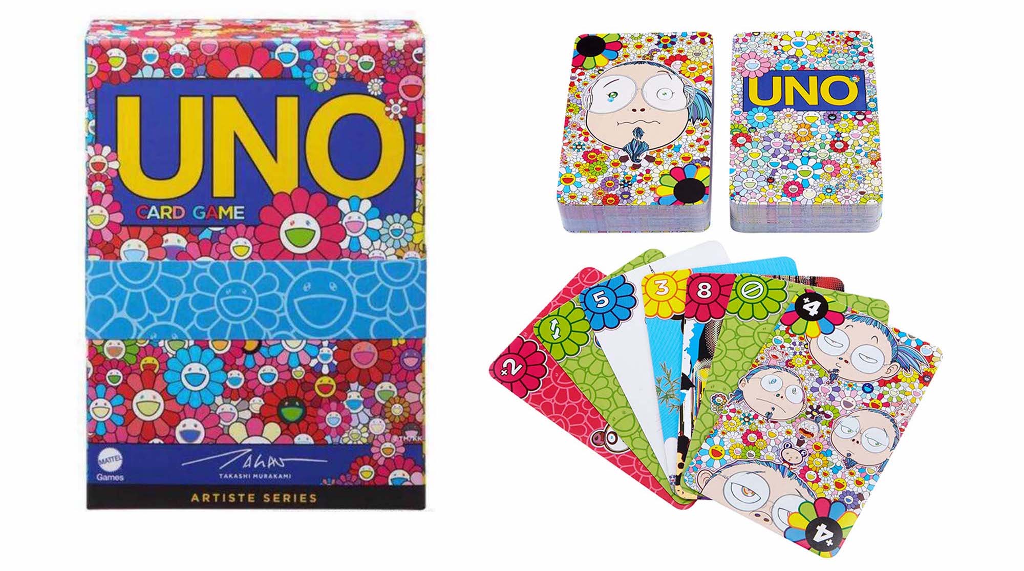 9月5日(月)よりWEBショップにて、村上隆コラボレーションUNOを販売