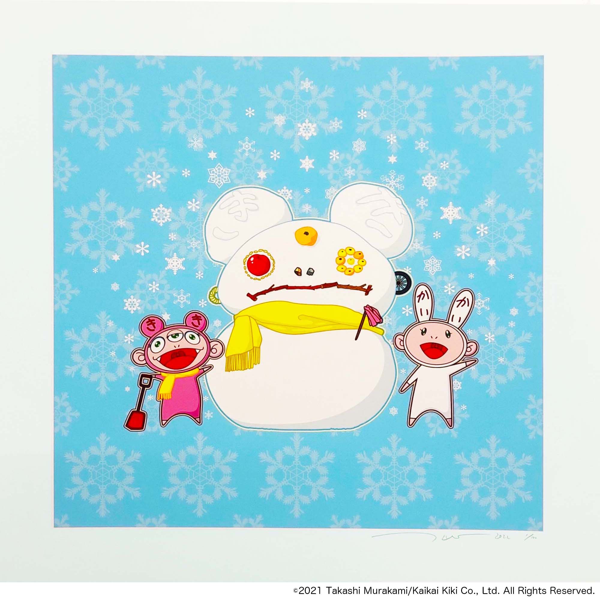 4月1日(金)よりWEBショップにて、村上隆 新作エディションサイン入り