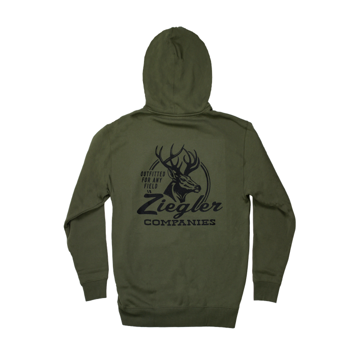 Green Buck Hoodie — Ziegler Store