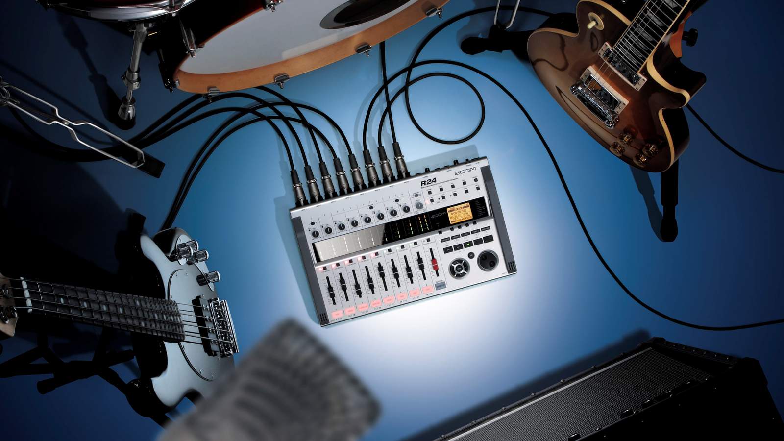 R24 Recorder : Interface : Controller : Sampler | ZOOM