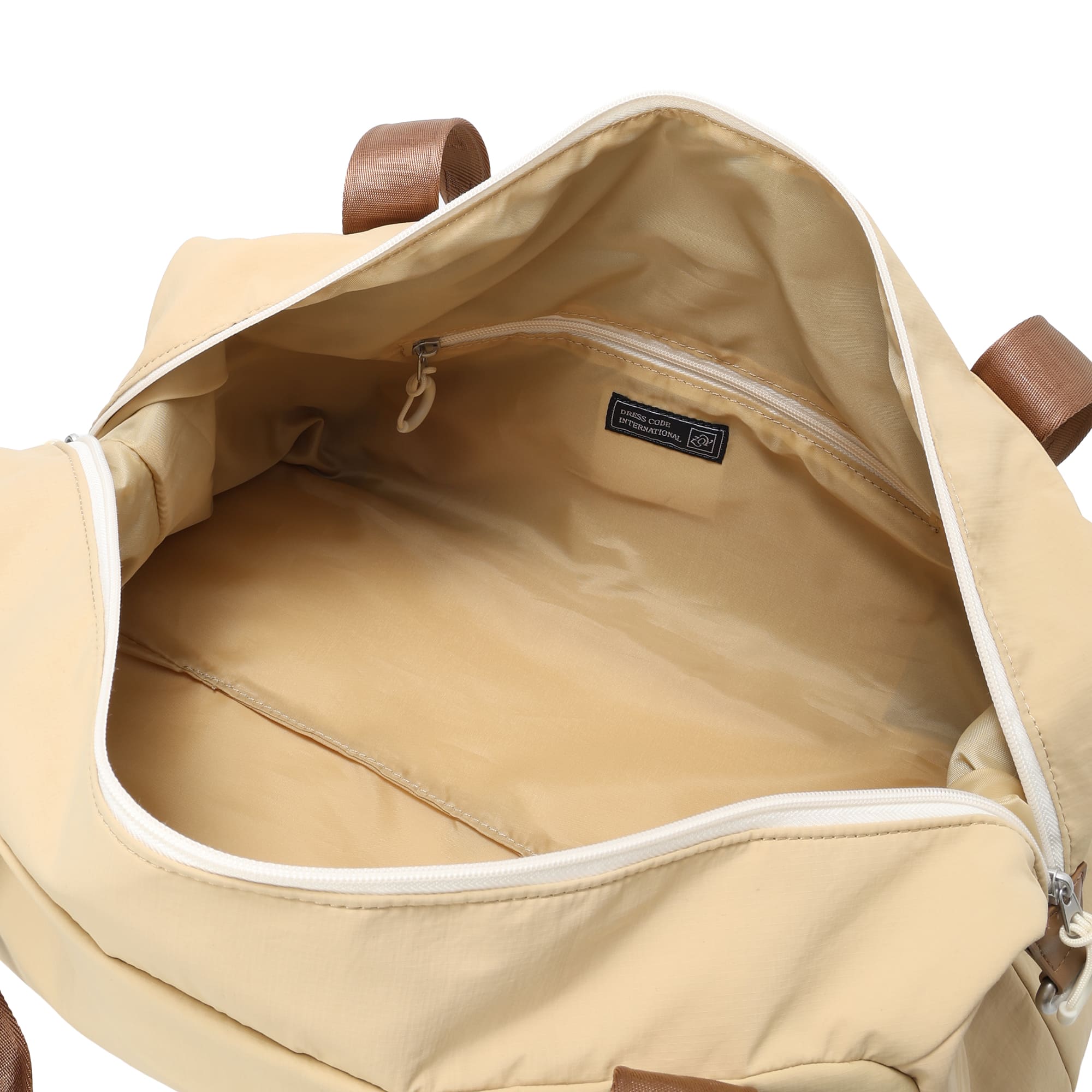 UNISEX ボストンバッグ チャコール