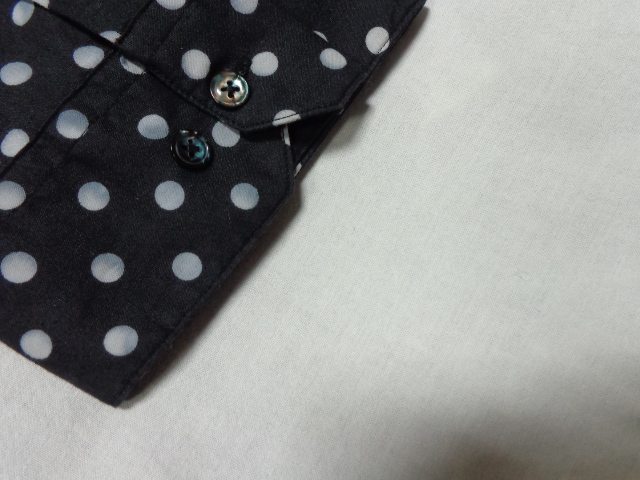 90'S OLD GAP DOT PATTERN L/S COTTON SHIRTS（オールド ギャップ