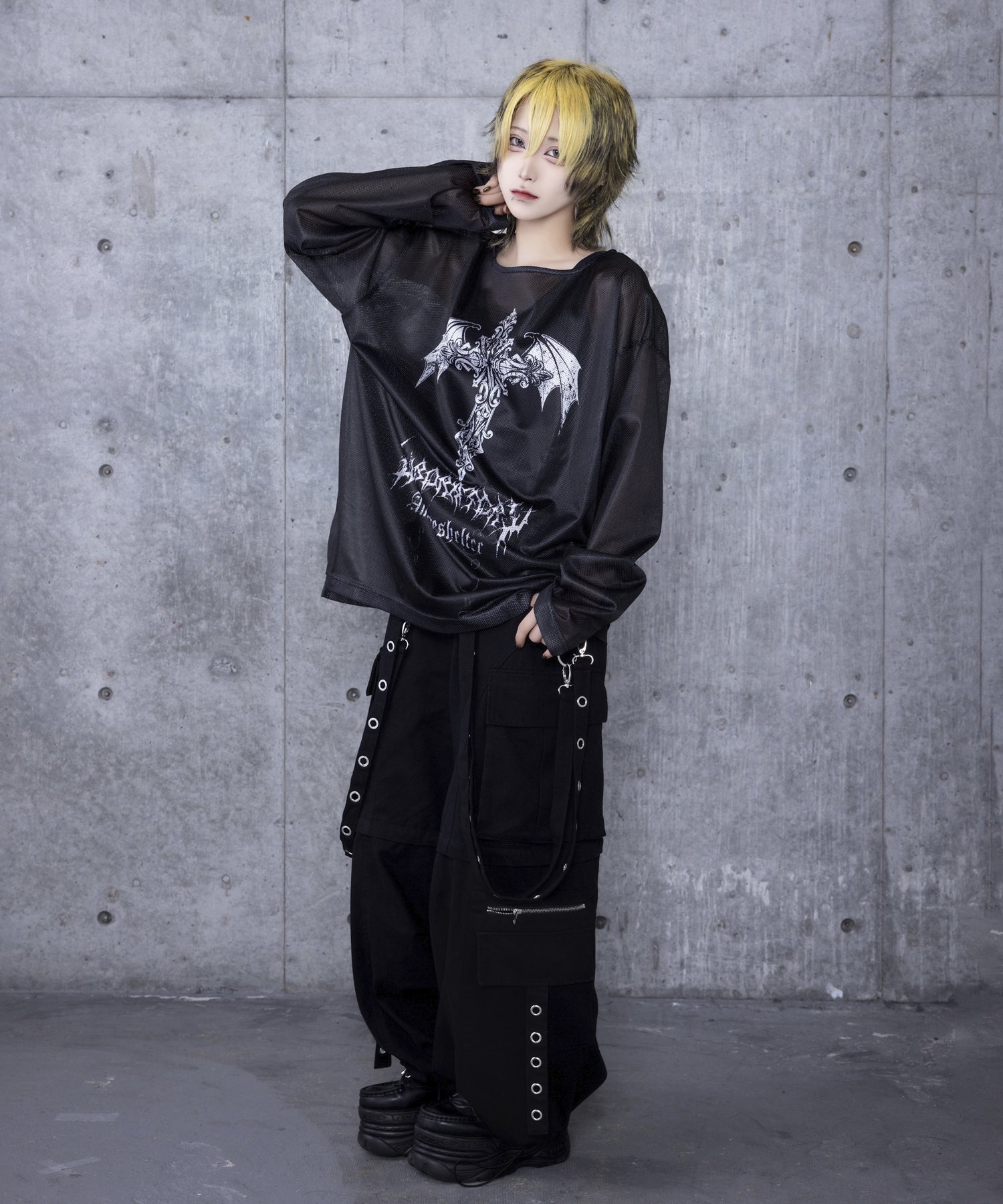 コウモリクロスプリントメッシュロンT– A AM STUDIO