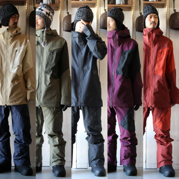 BURTON MEN'S [AK] CYCLIC JK PT セットアップ セットアップで着たい