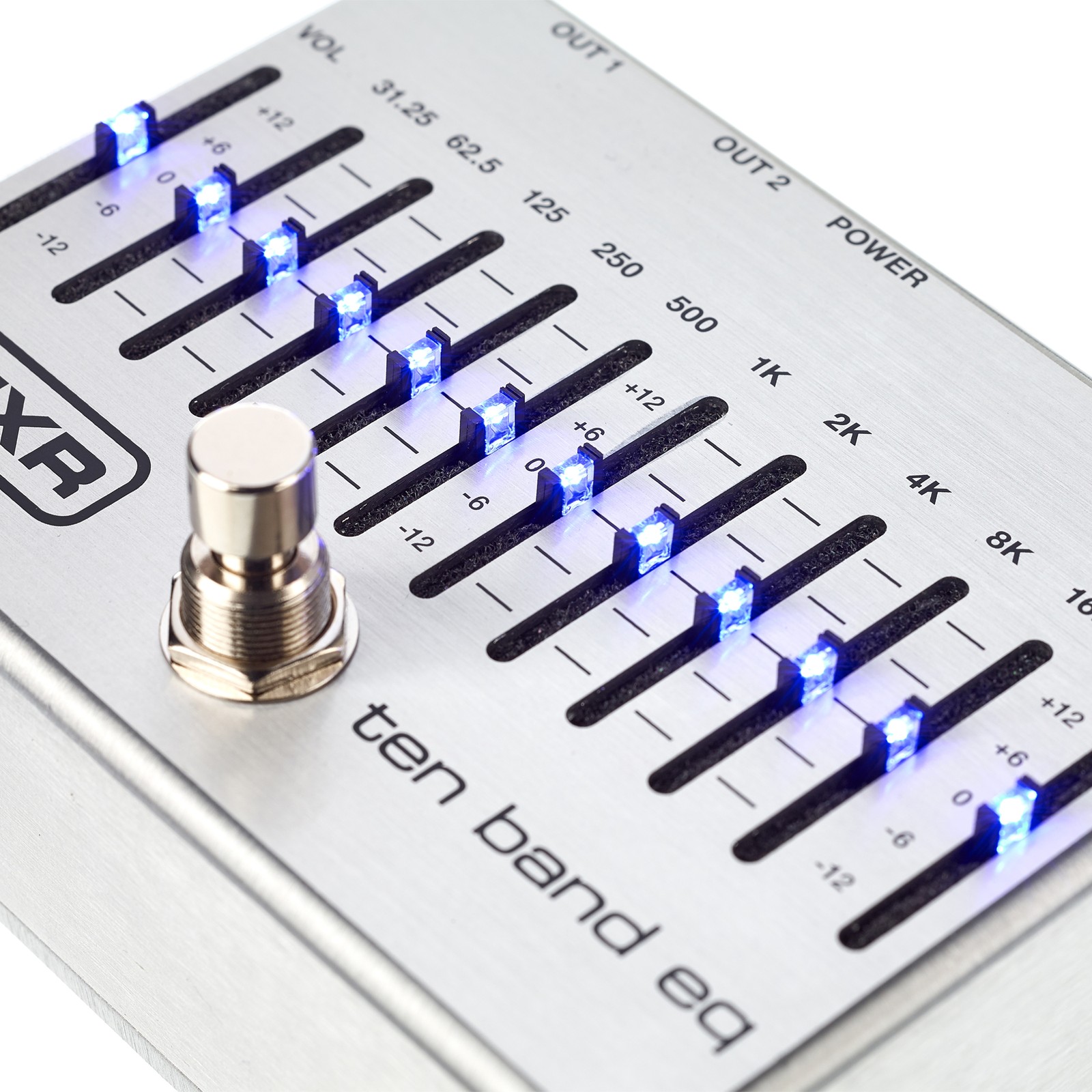 MXR 10 Band Equalizer Silver – United States