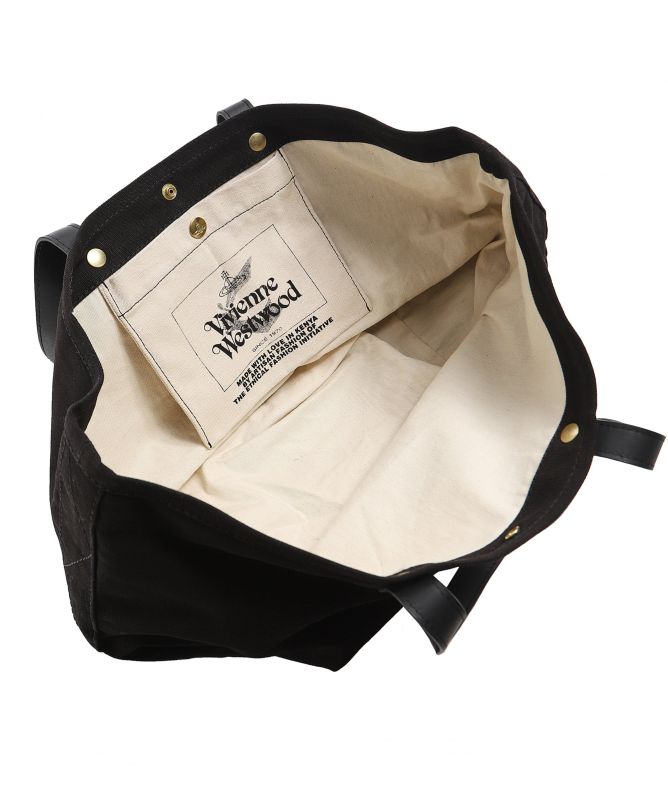 Vivienne Westwood Black Utility Shopper Bag | Jules B