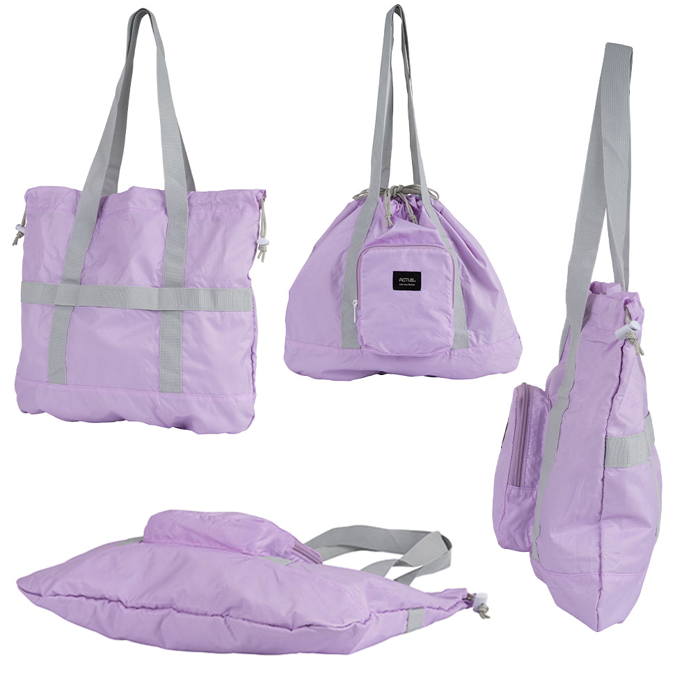 5W1H パッカブル トートバッグ | 軽量・折り畳み・キャリーオン対応