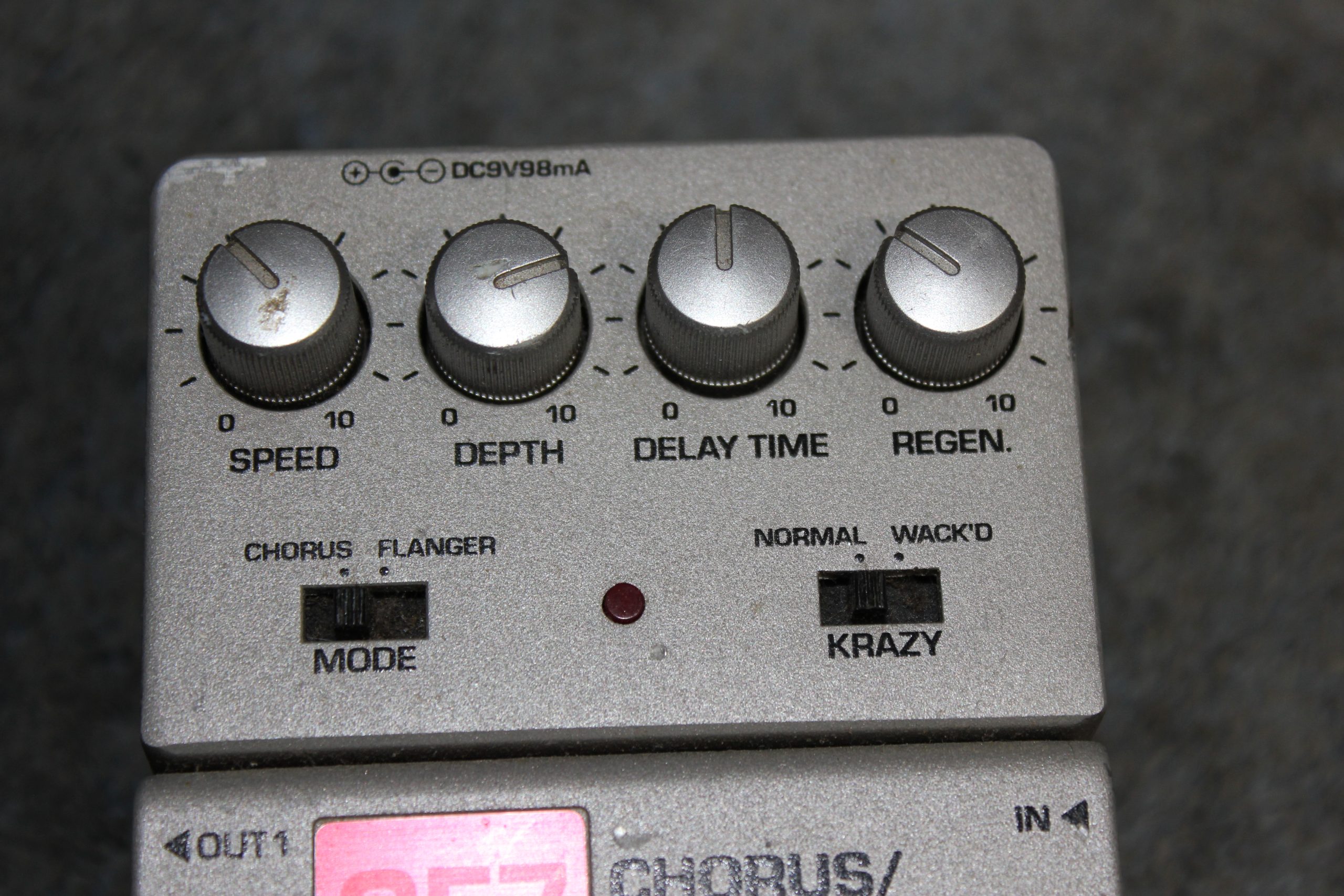 Ibanez CF7 Chorus/Flanger – Action Sound Music
