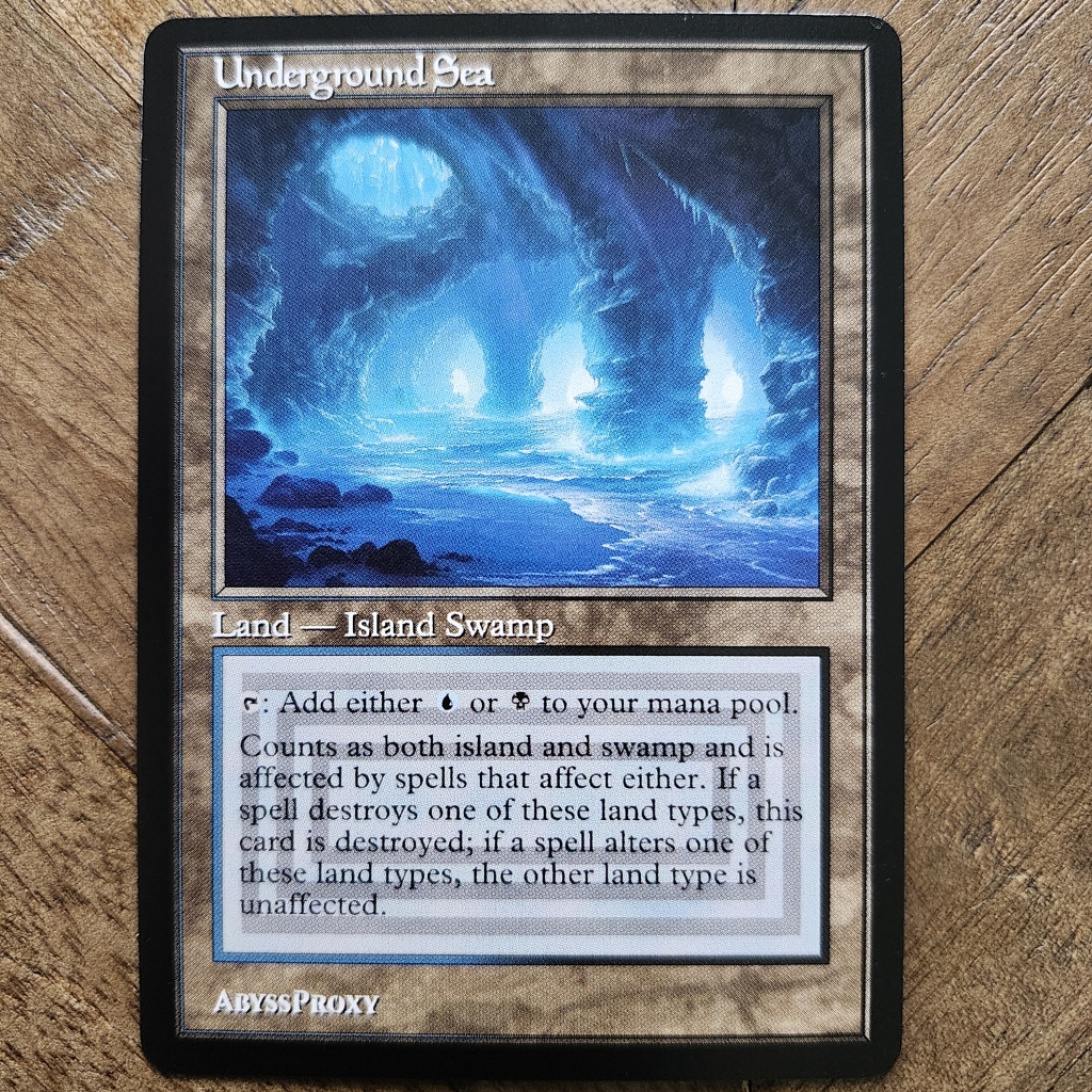 Underground Sea #A - MTG Proxy - Abyss Proxy Shop: Enhance Your