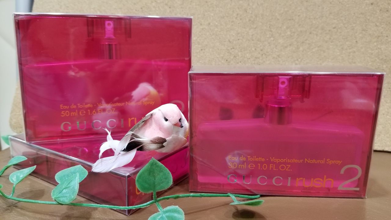 PDC池袋店 【香水】 GUCCI グッチ ラッシュ2 四角いボトル スズランの