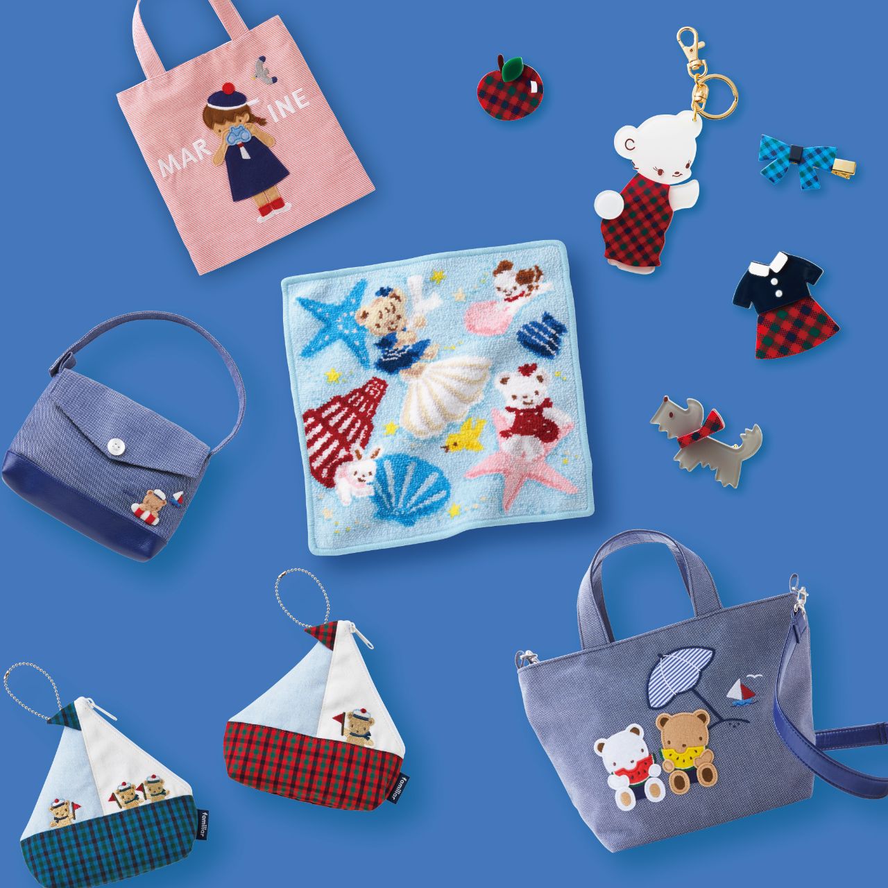 夏のファミリアショー」新作アイテムをオンラインショップにて販売