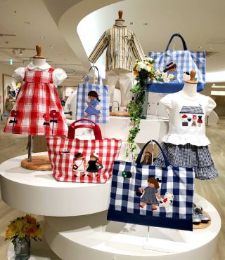 70周年企画第7弾『チェックシリーズ』で春らしいコーディネートを