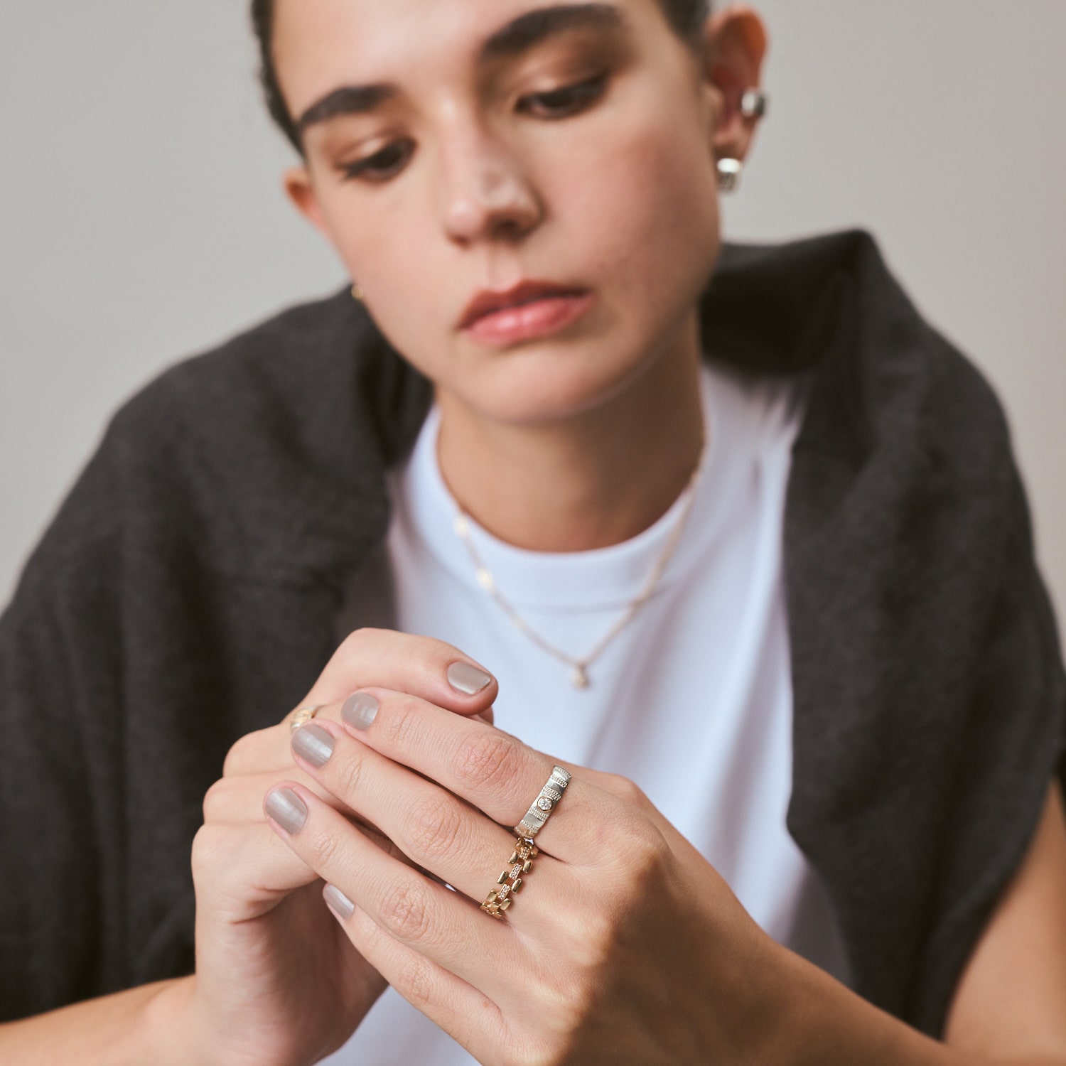 シルバー／5Kダイヤモンドリング（S）｜リング｜アガット 公式