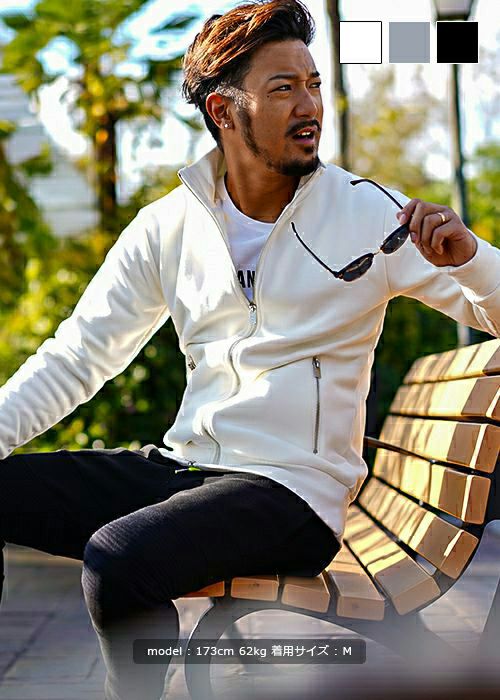 SALE】スウェットスウィングトップジップアップ | adamsJUGGLER