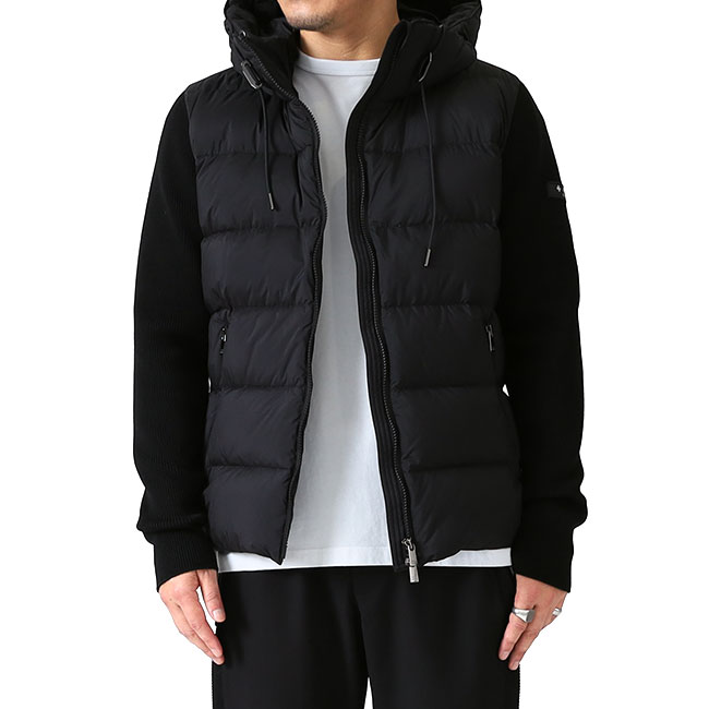 TATRAS タトラス KEITIE ケイティー フード付き 袖ニット ライトダウン