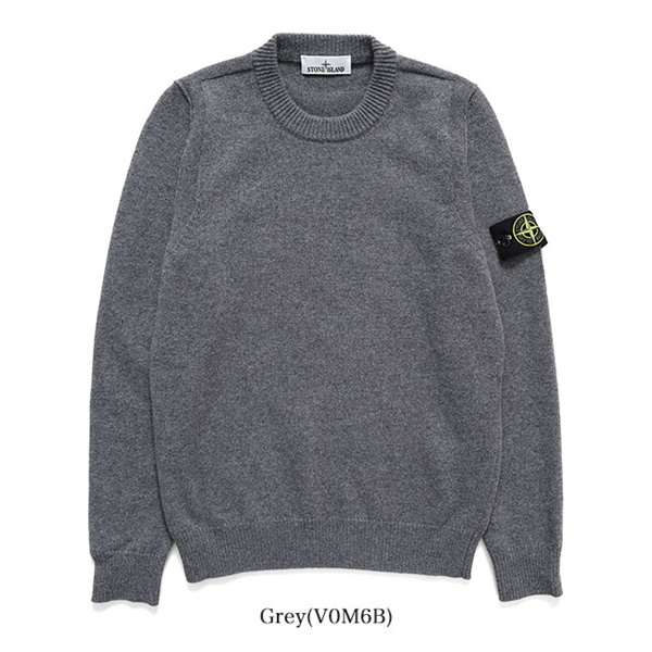 STONE ISLAND ストーンアイランド 7ゲージ ラムウール クルーネック