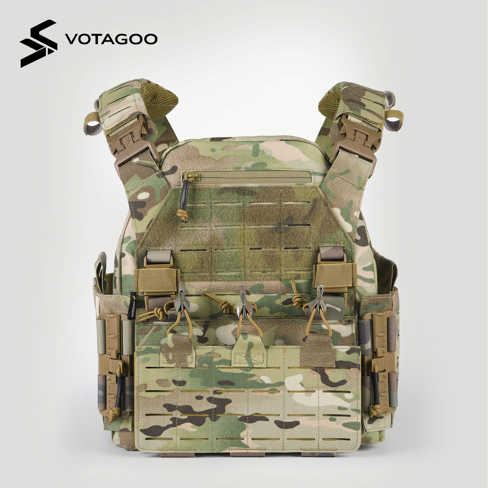 Votagoo-軽量タクティカルベスト、アウトドアハンティング用プレート