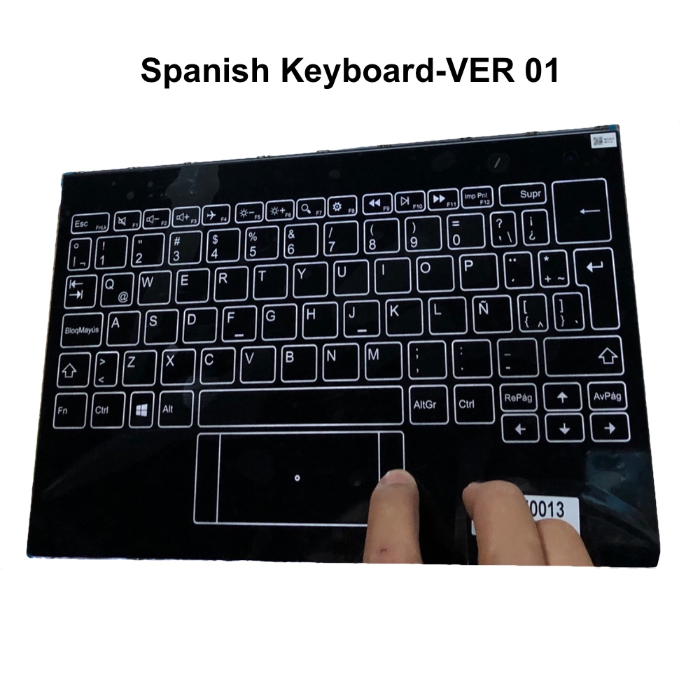 YB1-X90 ラテンキーボードアセンブリタッチパッドレノボヨガブック YB1
