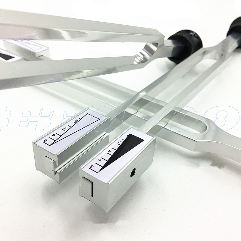 チューニングフォークc64/c128神経学医療診断外科用entアルミニウム