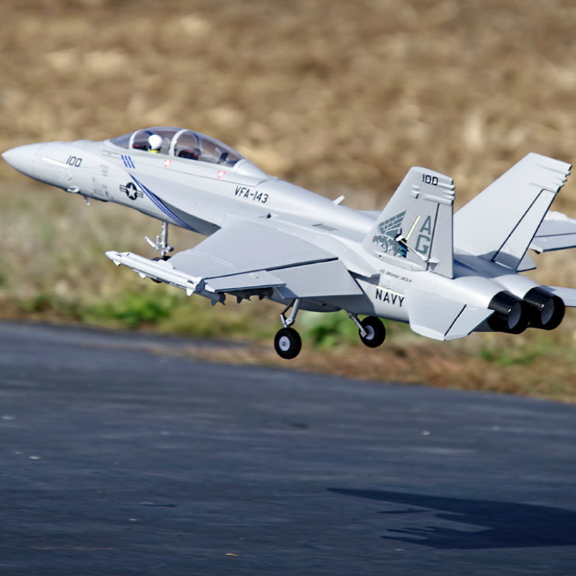 FMS RC飛行機 F/A-18F F18 スーパーホーネット V2 70mm ダクトファン