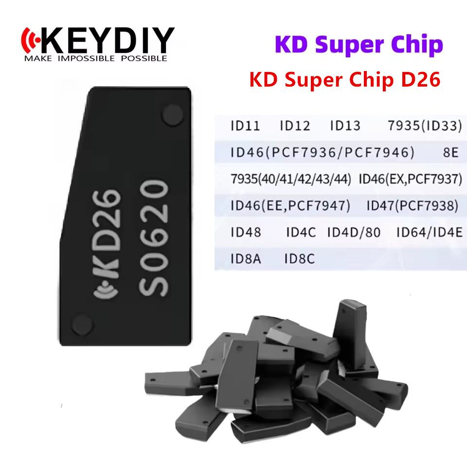 KEYDIY D26 Super Transponder Chip Support 7935(ID33) ID46 ID8E