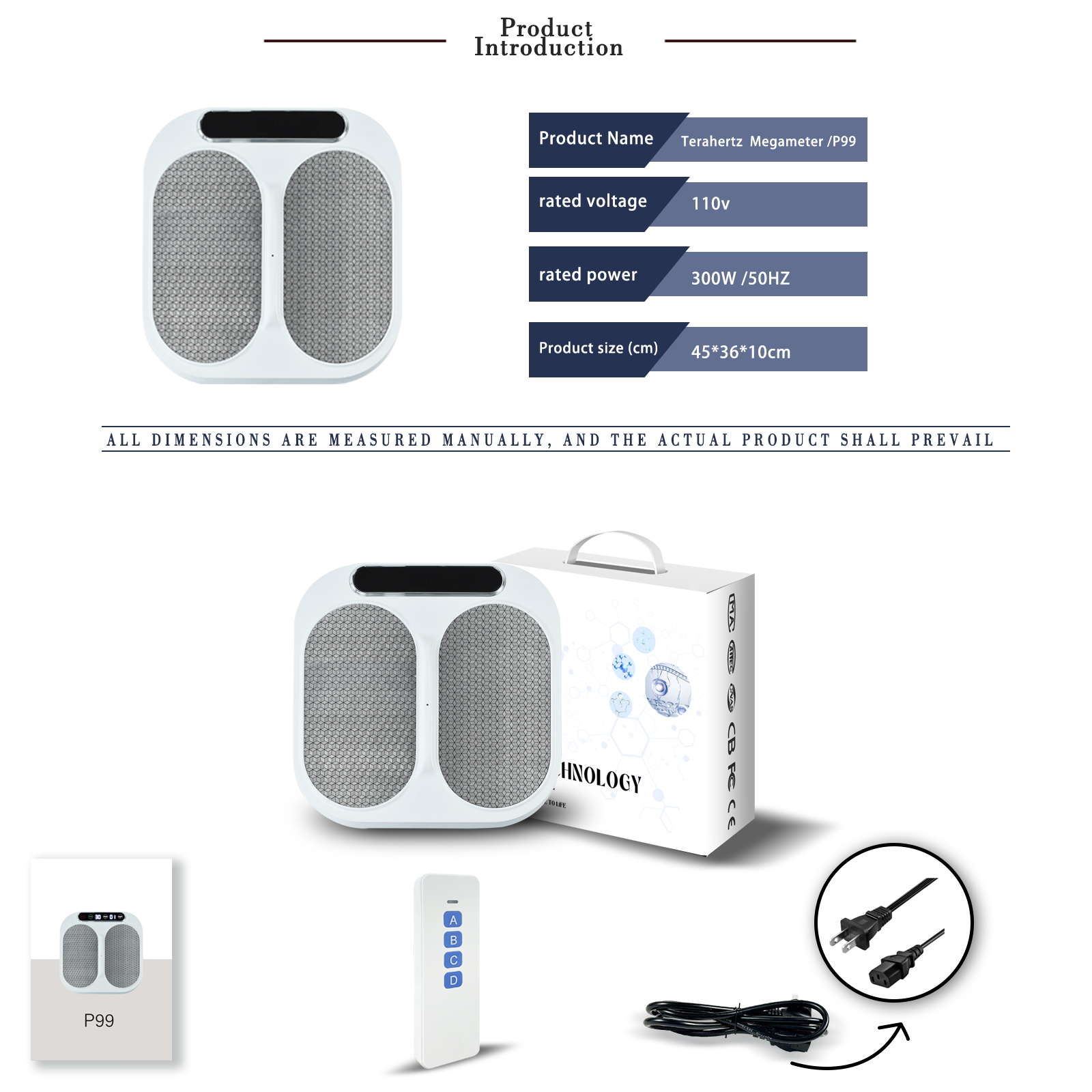 P99 Itera テラヘルツ足加熱マッサージ治療装置テラヘルツ