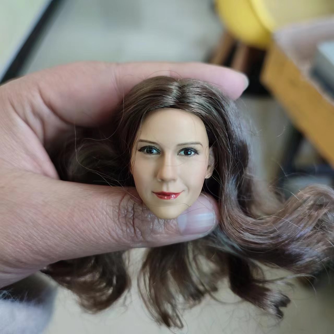 Kumik-scaアクションフィギュア、男性女性の頭の彫刻モデル、頭の彫刻