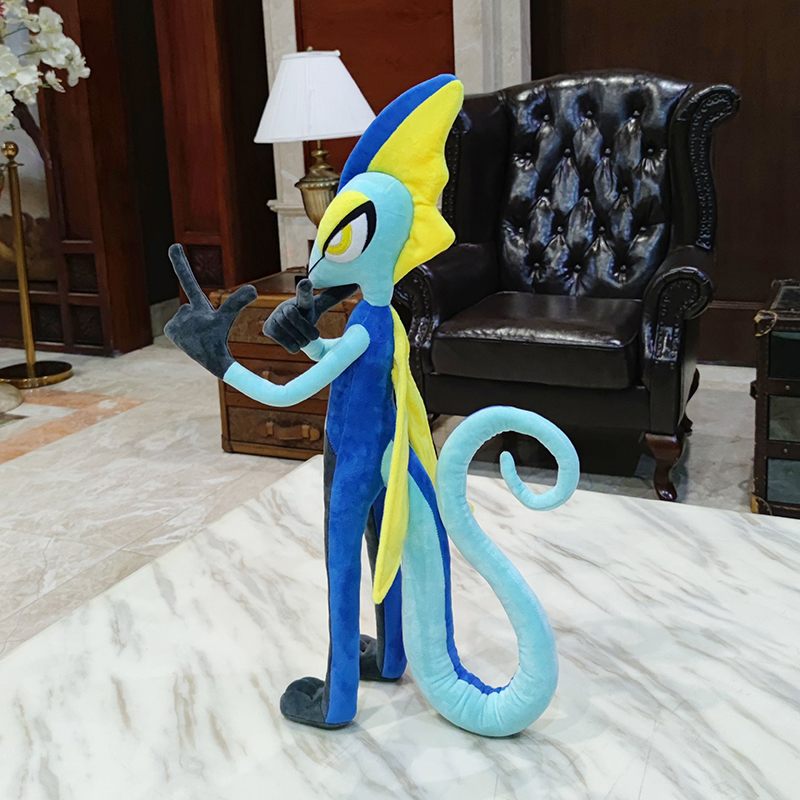 60 センチメートルインテレオン大ポケモンぬいぐるみアニメ人形
