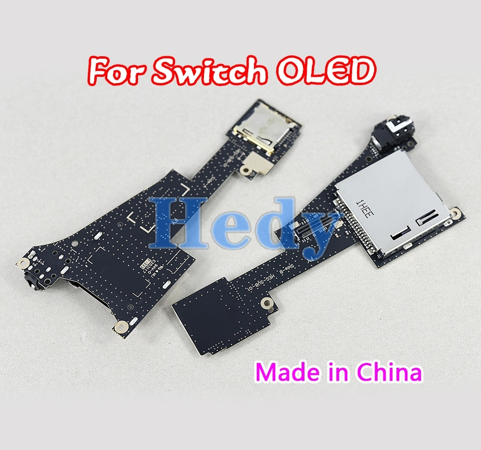 1PC For Nintendo Switch Oled Game Card Slot Reader With Headset