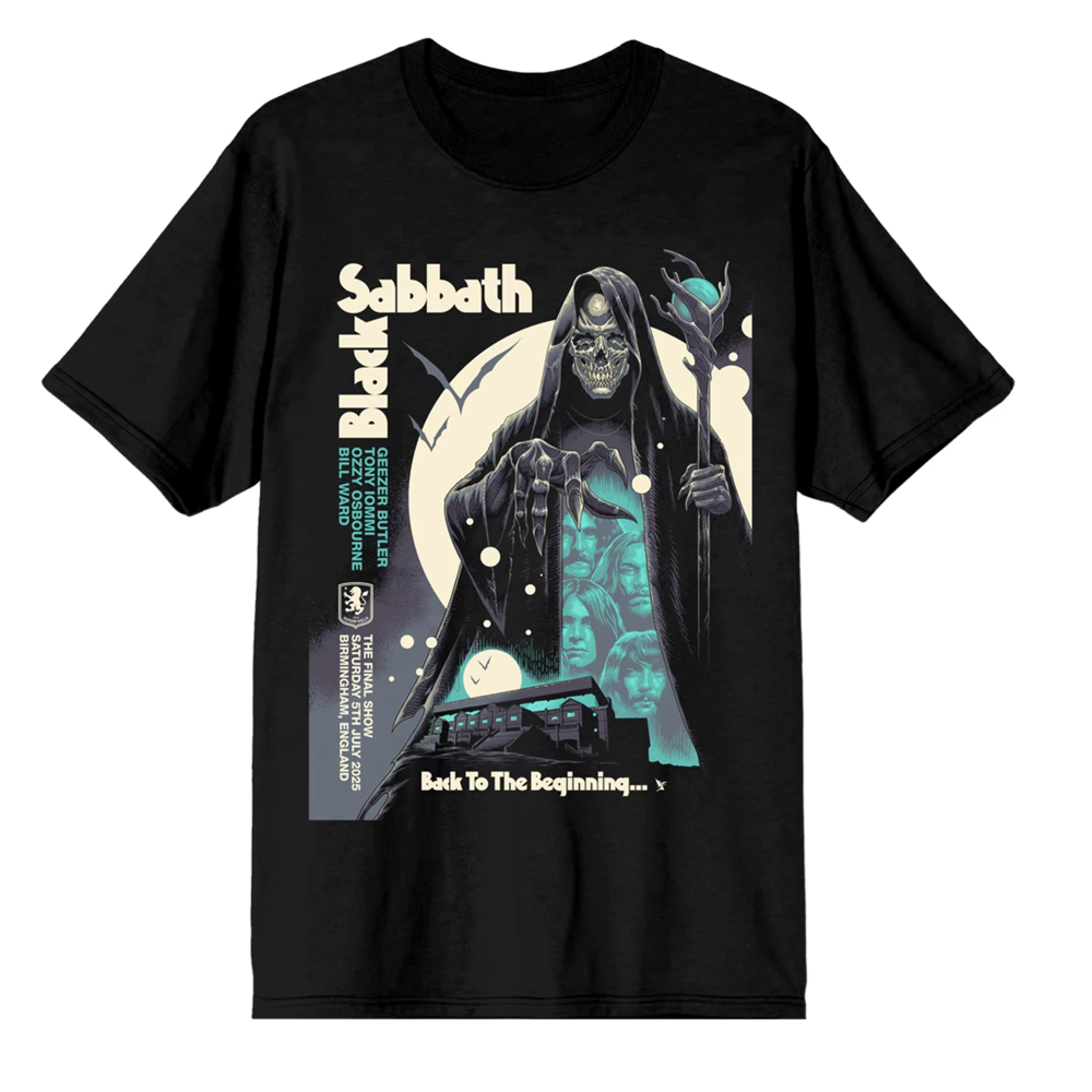 Black Sabbath and Ozzy Osbourne Back To The Beginning Merch Event