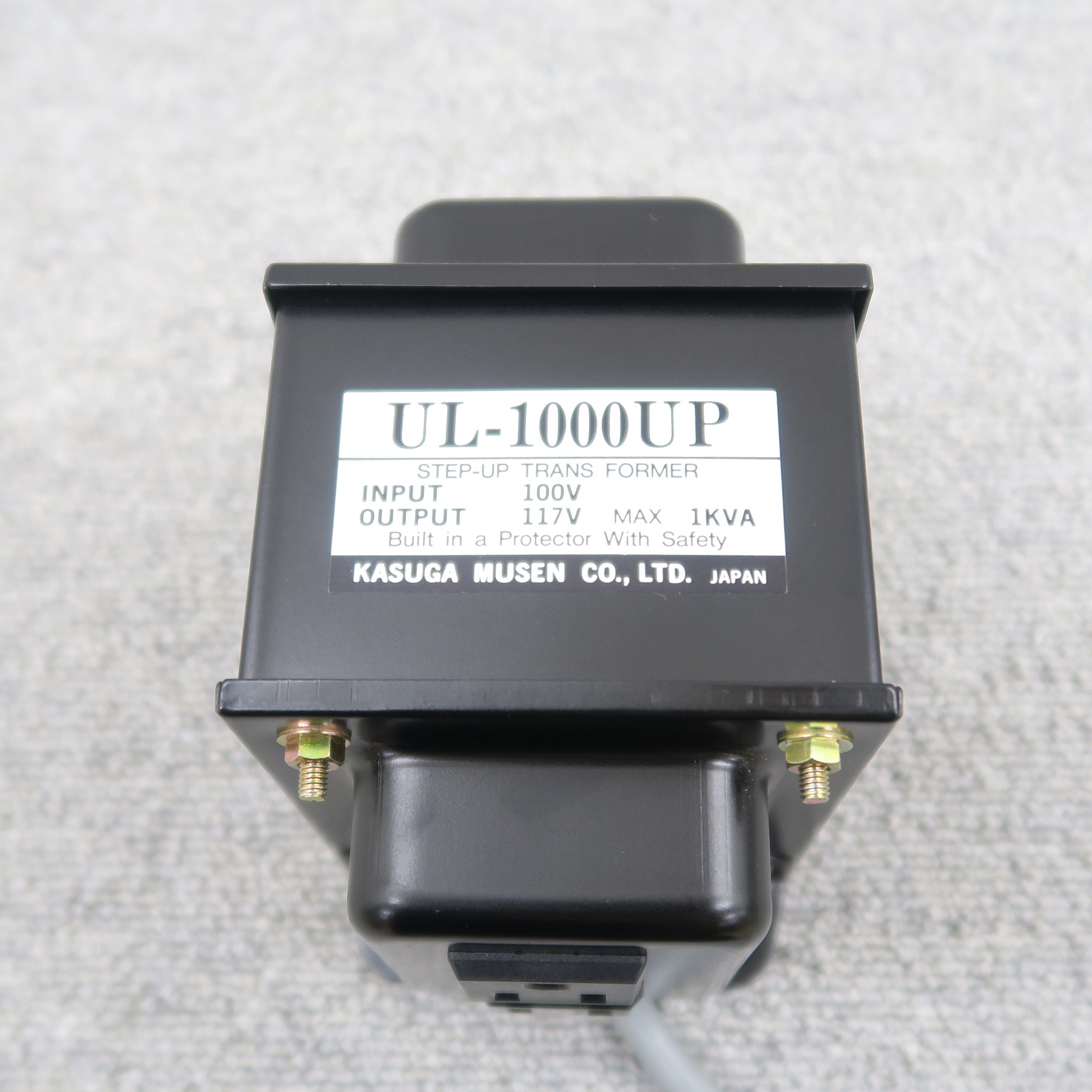 Aランク】春日無線変圧器 UL-1000UP ステップアップトランス @52840