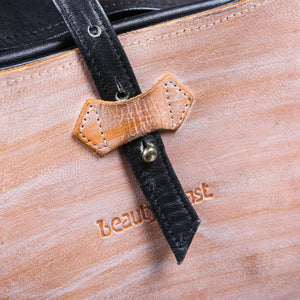 Beauty:Beast Leather Messenger Bag – akaibu.co