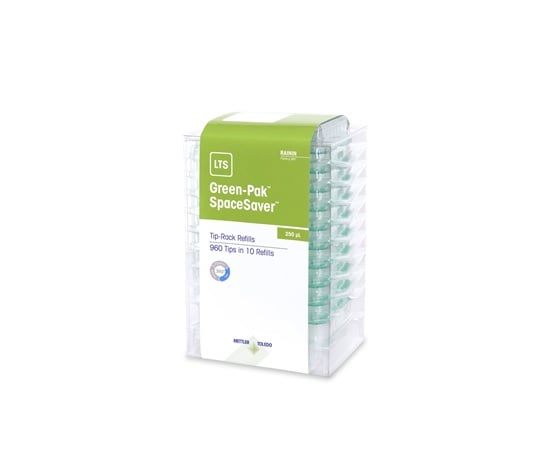 4-949-02 Green-Pak SpaceSaver 積み重ね式詰替チップ GPS-LTS-A-250μL
