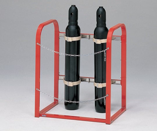 8-3061-11 ボンベ固定スタンド スチール BB-700N 【AXEL】 アズワン