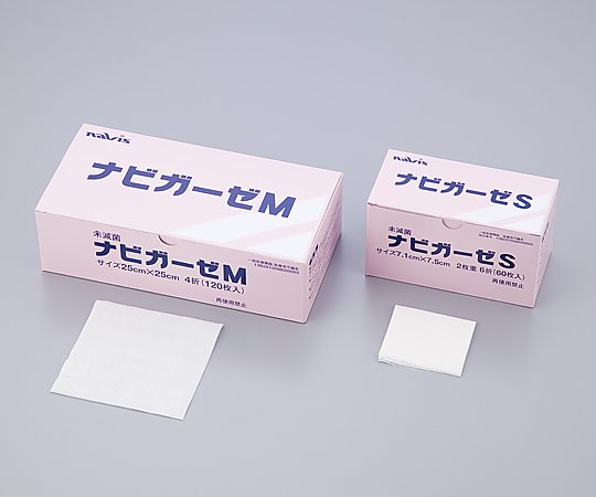 0-1522-01 ナビガーゼ 120枚入 M 【AXEL】 アズワン