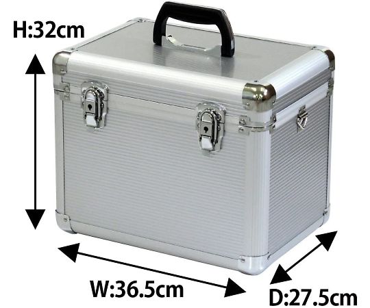 1-6498-01 アルミケース 365×275×320mm T3AA-S 【AXEL】 アズワン