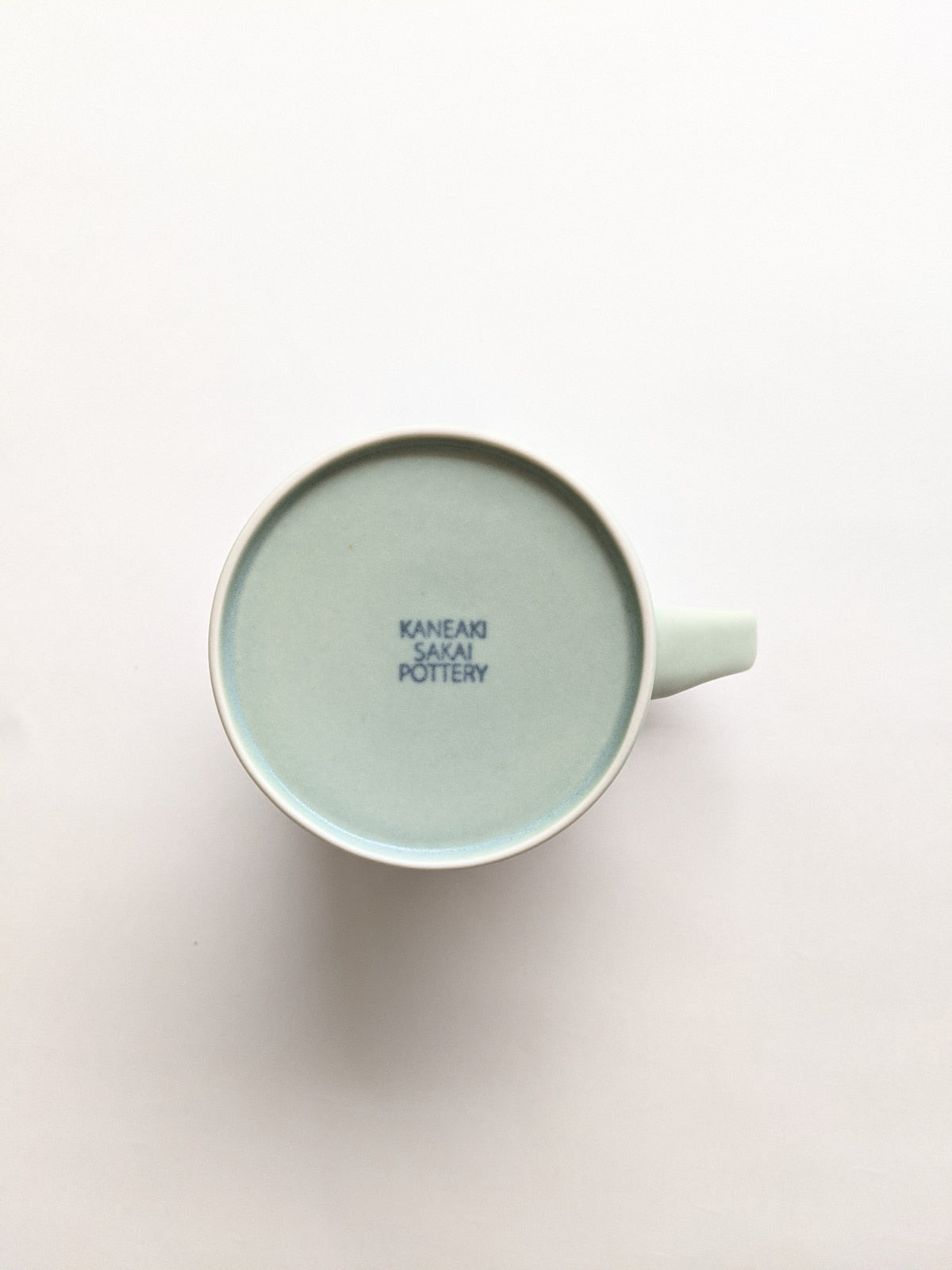 美濃焼】KANEAKI SAKAI POTTERY / flat Lmug（260ml）2個セット