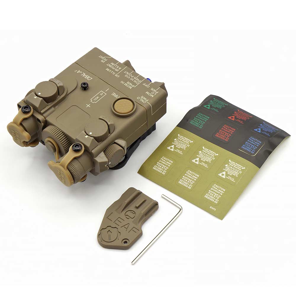 WADSN製】20mmレイル対応 DBAL-A2 エイミングデバイス ダミー 樹脂製