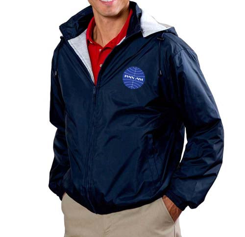 Pan Am Logo Lined Zip Jacket – Airline Employee Shop