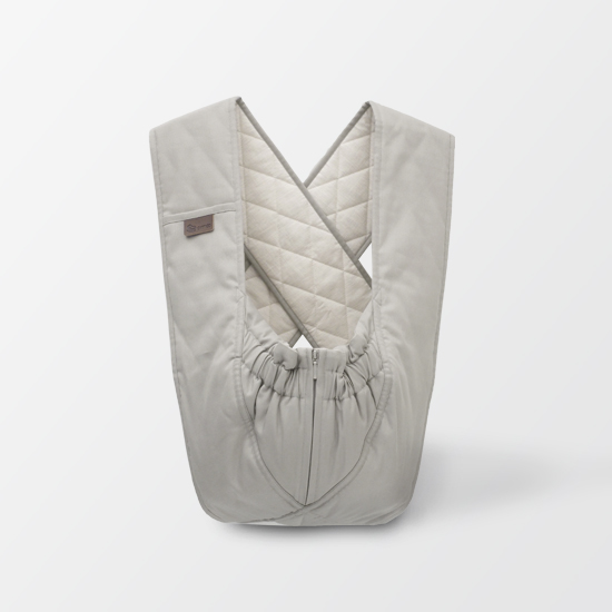 エアリコ抱っこ紐「プレミアム」シルバーグレー | AIRRICOBABY