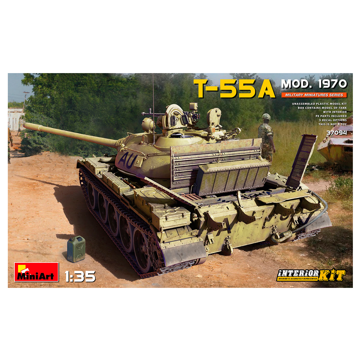 Buy 1/35 T-55A Mod. 1970 Interior Kit online for68,50€ | AK