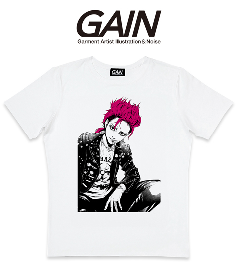 GAIN 第3弾】hide x片岡人生、近藤一馬コラボレーションTシャツ発売